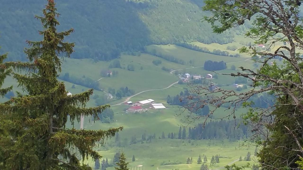 Ferienwohnung Les Chamois Lajoux Exterior foto