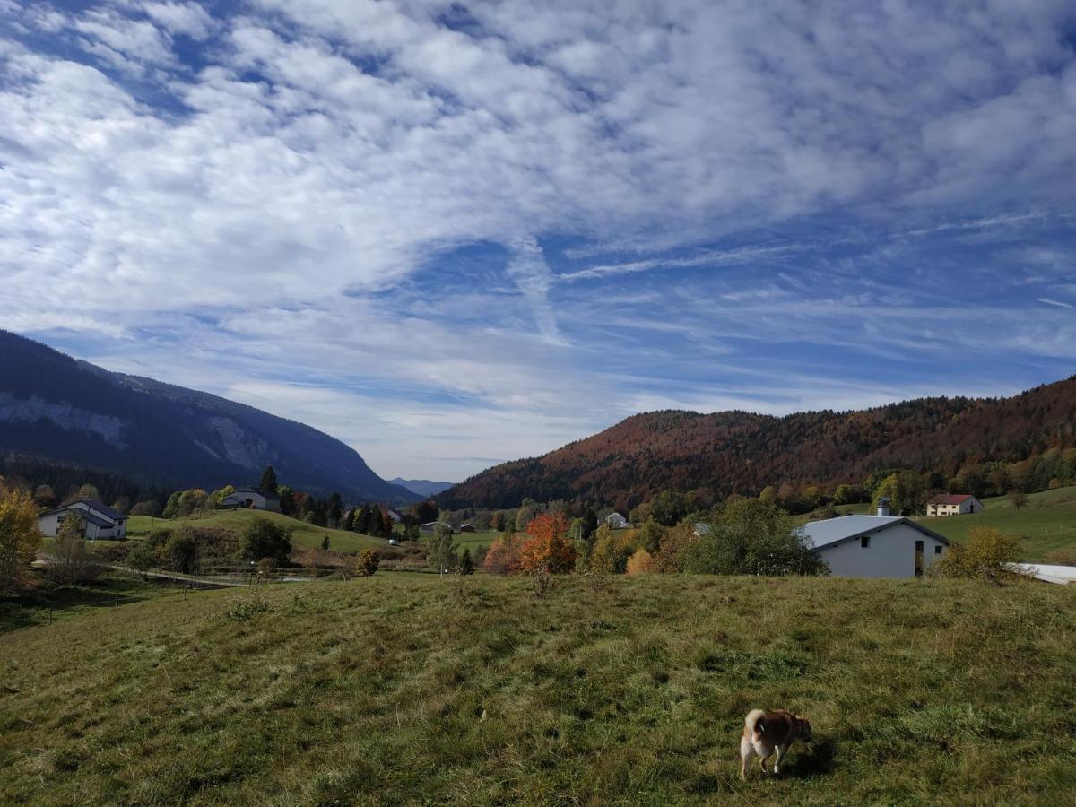 Ferienwohnung Les Chamois Lajoux Exterior foto